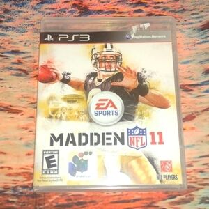 PS3 Madden 11 game